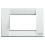 Placca Vimar Idea Classica 3 Moduli bianco in metallo 16733.01