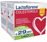 Montefarmaco OTC Lactoflorene Colesterolo Integratore Alimentare Bipac 20+20 Buste Duopac