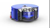 Dyson Dyson 360 Heurist aspirapolvere robot 0,33 L Senza sacchetto Blu, Nichel