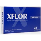 Xflor - Integratore per l'equilibrio della flora batterica intestinale - 20 capsule