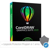 CorelDRAW Graphics Suite 2019 Box IT Aggiornamento per Windows + Upgrade Protection Program 1 anno