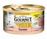 Gourmet gold tortini di salmone 85 g