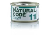 Natural Code 11 Tonno e Aloe 85gr umido gatto - Formato : 85 g