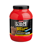 Gymline Muscle 100% Whey Protein Concentrate gusto Cacao 700g