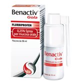 Reckitt Benckiser Benactiv Gola Fulbiprofene 0,25% Spray Per Mucosa Orale15ml