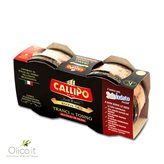 Tranches de Thon Callipo à l'huile d'olive Riserva Oro 80 gr x 2