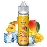 Mr Mango Flavour Bar Suprem-e Liquido Shot 20ml Mango Pesca Ghiaccio