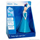 Philips Lampada da Tavolo LED Disney Frozen Elsa 3D a Batteria