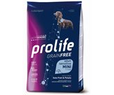 Prolife dog grain free sensitive mini sogliola e patate 2 kg