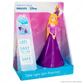 Philips Lampada da Tavolo LED Disney Rapunzel 3D a Batteria