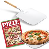 Set Pala Pizza Rettangolare + Ricettario Pizza/Calzoni/Pane