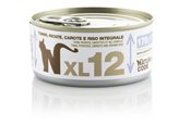 Natural Code XL 12 Tonno Patate Carote e riso 170g umido gatto