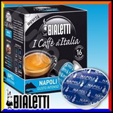 Cialde CaffÃ¨ Bialetti Napoli Gusto Intenso - Box 16 Capsule