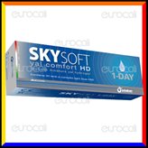 Schalcon Sky Soft 1 Day HD Yal Comfort - 30 Lenti a Contatto Giornaliere - Potere (PWR) : -7.00