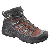 X ULTRA 3 MID GTX Trekking Gore-Tex® Shoes - COLOR : BURNT BRICK-BLACK-BLEACHED SAND- UK SIZE : UK 11.5