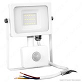 V-Tac VT-4911 Faretto LED 10W Ultra Sottile Slim con Sensore Colore Bianco - SKU  5788