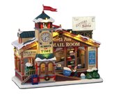 Lemax North pole mail room, with 4.5v adaptor