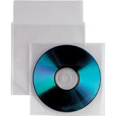 Buste trasparenti  porta CD/DVD Insert Sei Rota - Con patella - 430101 (conf.25)