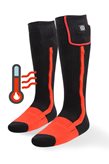 Calze Riscaldate Klan Dual Power Socks Nero Arancio - TAGLIA : 45-48
