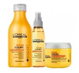 KIT L'Oréal Solar Sublime TRINOMIO Shampoo + Maschera + Spray protettivo
