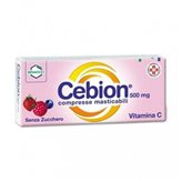 Cebion Vitamina C Senza Zucchero Integratore Alimentare Senza Glutine 20 Compresse Masticabili Gusto Frutti Di Bosco