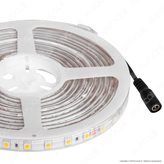 V-Tac VT-5050 Striscia LED Impermeabile Monocolore 60 LED/metro 24V - Bobina da 10 metri - SKU 2562 / 2563 / 2564 - Colore : Bianco Freddo