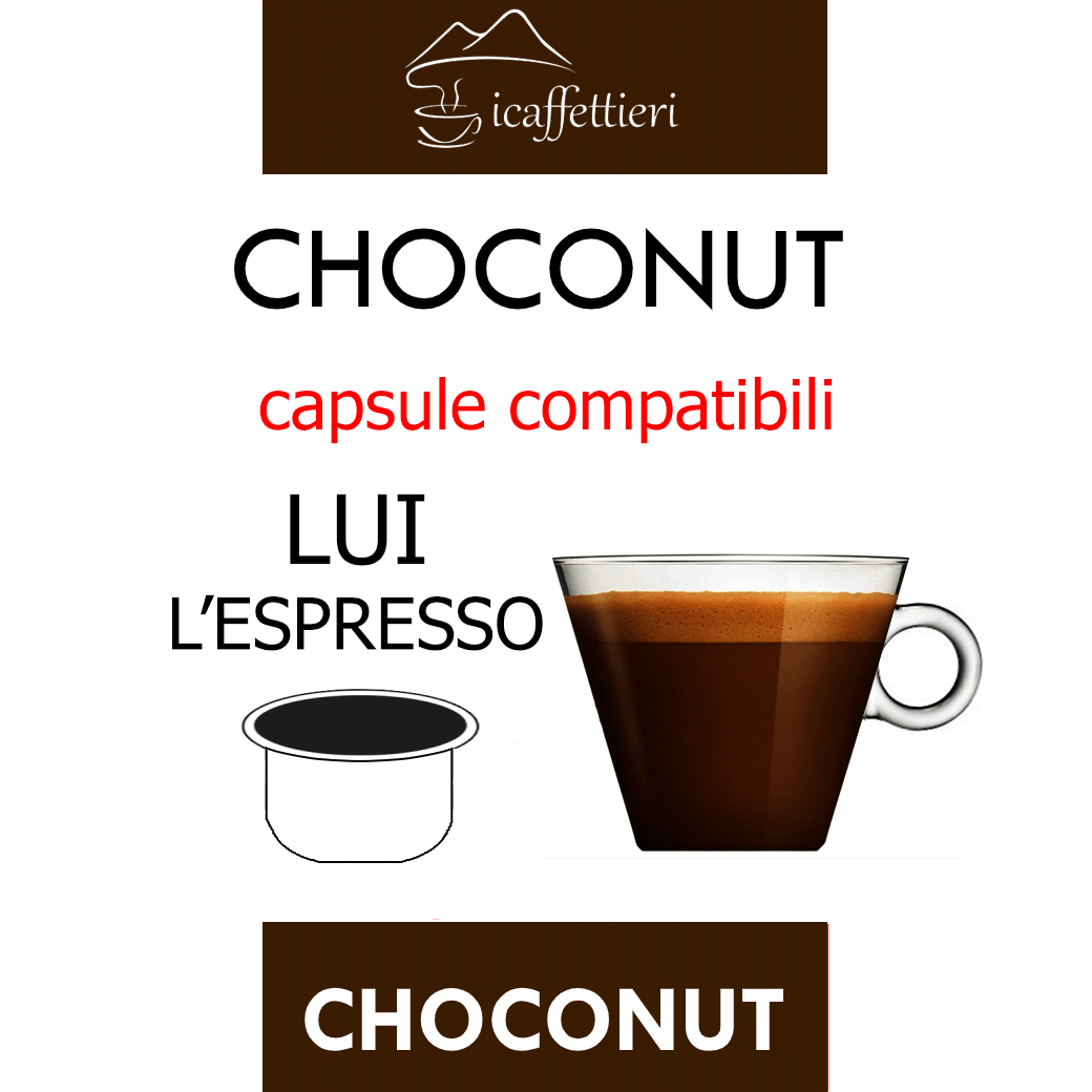 I Caffettieri CHOCONUT compatibile con Lui L’Espresso®