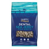 Fish4Dogs Dental Sea Jerky Fish Knots Premi Snack per Cani 500g