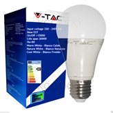 Lampadina Led V-Tac E27 15 WATT = 95 WATT Bulb A60-Bianco Naturale 4500K