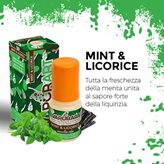Mint & Licorice Liquido Pronto Vaporart 10 ml Aroma Fresco e Mentolato - Nicotina : 4 mg/ml, ml : 10