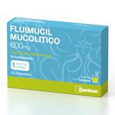 Fluimucil Mucolitico 10 Compresse Effervescenti Aroma Limone 600 mg - Per tosse grassa