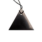 Collana con Ciondolo triangolare "Uomo" in Shungite