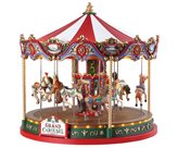 Lemax the grand carousel, with 4.5v adaptor (aa)