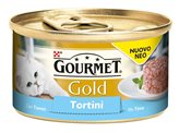 Gourmet gold tortini con tonno 85 gr