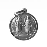 Medalla en Plata de San Cosme y San Damian