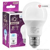 Kanlux IQ Lampadina LED E27 10,5W Bulb A60  - mod. 27273 / 27274 / 27275 - Colore : Bianco Freddo