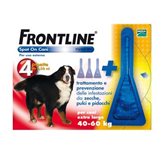 FRONTLINE® SPOT-ON CANI Da 40-60kg 4 Pipette Da 4,02ml