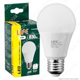 Life Lampadina LED E27 10W Bulb A60 - Colore : Bianco Caldo