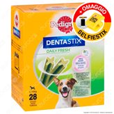 Pedigree Dentastix Fresh Small per l'igiene orale del cane - Confezione da 28 Stick