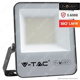 V-Tac Evolution VT-4961 Faro LED SMD 50W High Lumens IP65 da Esterno Colore Nero - SKU 5918 / 5919 - Colore : Bianco Freddo