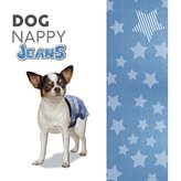 Pannolini per Cani - Dog Nappy Jeans - 34-48 CM, 10