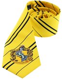 Cravatta Tassorosso Harry Potter Tie Hufflepuff Crest Cinereplicas