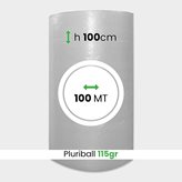 Pluriball pesante altezza 100 cm lunghezza 100 mt