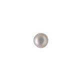 Perla sciolta Grado AA mezza tonda forata a metà da 7.5-8 mm color Bianco - 1 pz.
