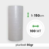Pluriball media resistenza altezza 150 cm lunghezza 100 mt