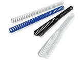 Spirali in plastica ClickBind a 34 anelli GBC 12 mm 95 fogli ghiaccio 387319E (conf.50)