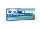 Imodium 2mg Loperamide Cloridrato Dispositivo Medico 8 Capsule Rigide