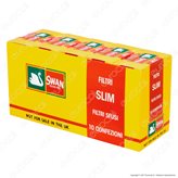 Swan Slim 6mm - Box 10 Scatoline da 165 Filtri