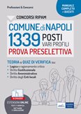 Concorso Comune di Napoli 1339 posti: manuale per la prova preselettiva
