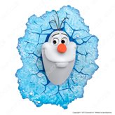 3D Light Fx Disney Olaf di Frozen - Lampada LED a Batteria